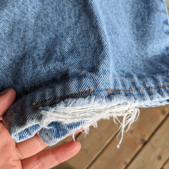 Vintage 90's LEVI Strauss & Co Orange Tab 550 Relaxed Jeans 40x32 (x2) - Picture 4 of 7